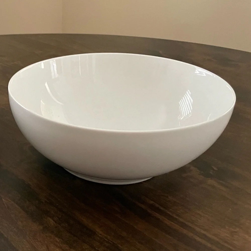 Crate&Barrel Porcelain Serving Bowls - Set of Two